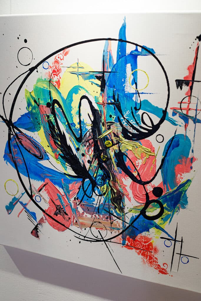 Fotografie z Vernisáže a Výstavy obrazů v Dvůr Všerad - Kristýna Smetanová