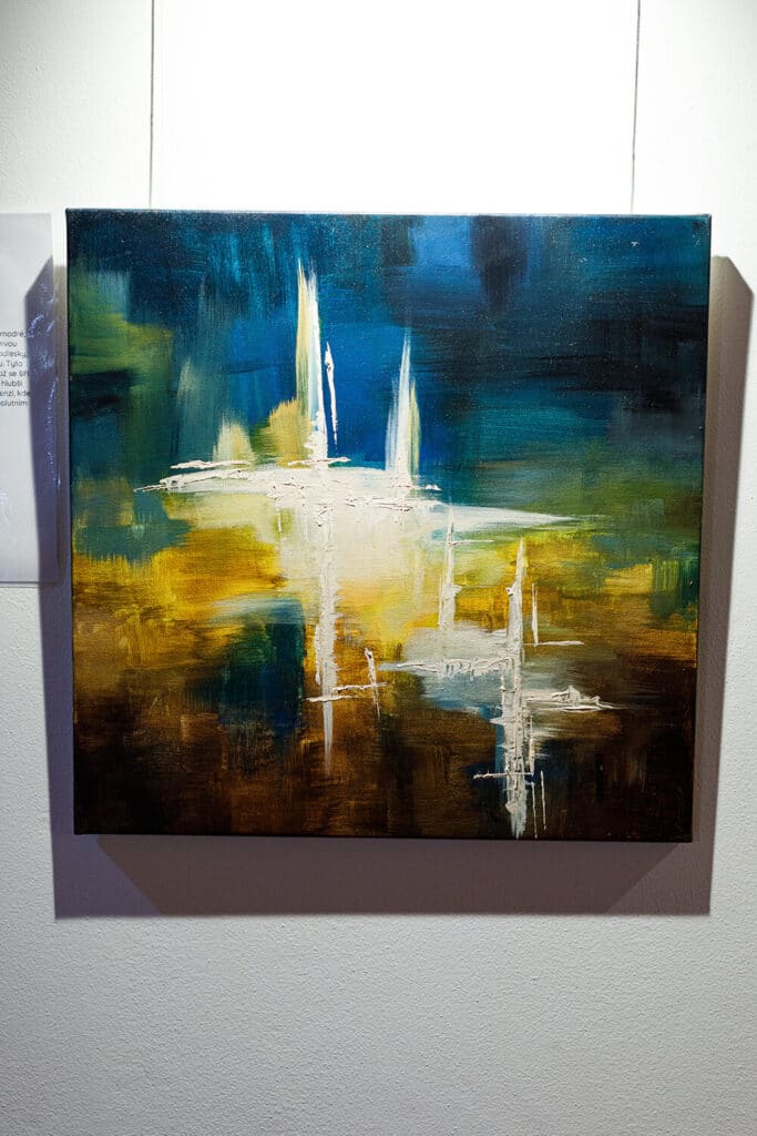 Fotografie z Vernisáže a Výstavy obrazů v Dvůr Všerad - Kristýna Smetanová