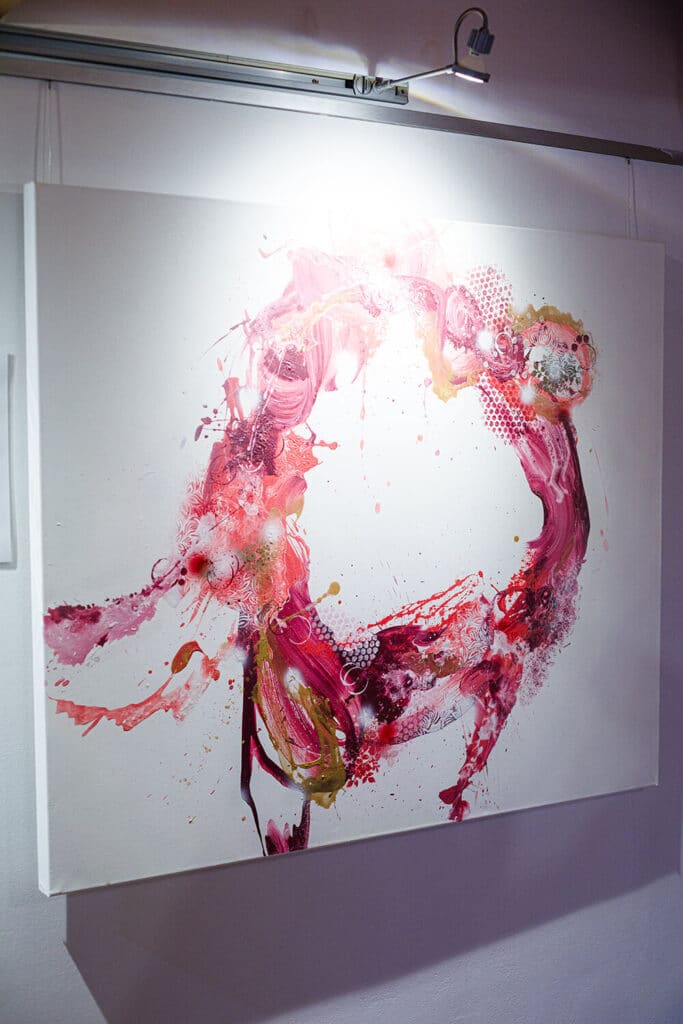 Fotografie z Vernisáže a Výstavy obrazů v Dvůr Všerad - Kristýna Smetanová