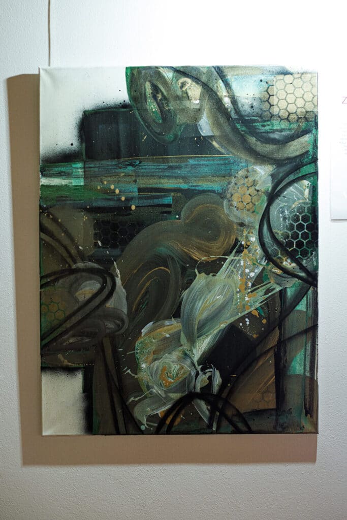 Fotografie z Vernisáže a Výstavy obrazů v Dvůr Všerad - Kristýna Smetanová