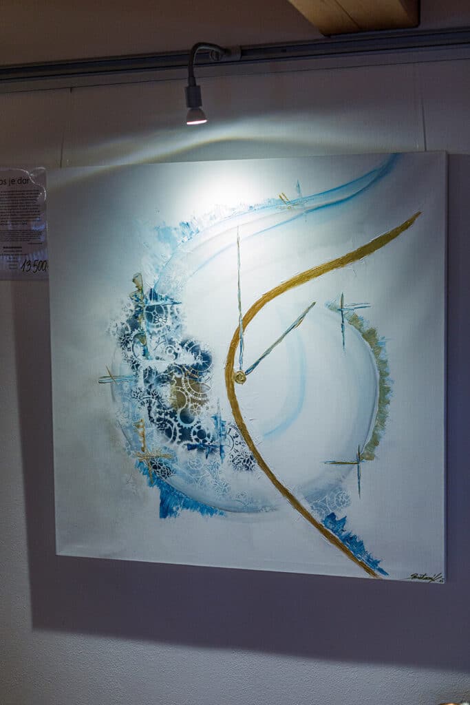 Fotografie z Vernisáže a Výstavy obrazů v Dvůr Všerad - Kristýna Smetanová